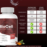 SuppNature Bio Cell Capsules – gelules visibles facilitant l’intégration dans la routine.