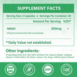 SUPRANOURISH NMNH — capsules quotidiennes soutenant les niveaux de NAD+ et vitalité