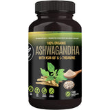 Supreme Herbals capsules-ashwagandha-bio: douceur et équilibre au quotidien.
