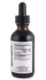 Étiquette claire sur la bouteille de Supreme Nutrition Elderberry Tincture