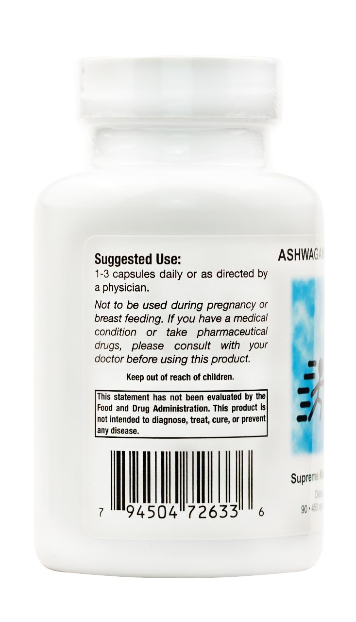 Ashwagandha Supreme — capsules végétariennes, contrôlées et qualité en laboratoire