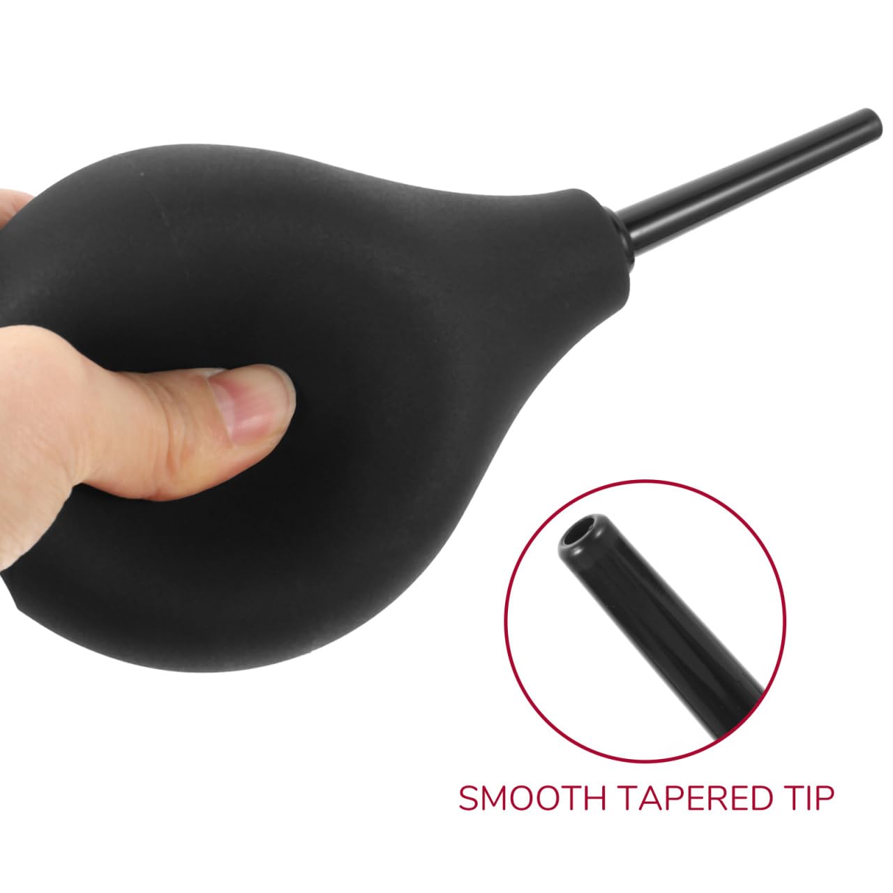 SUPVOX seringue oreille silicone doux, toucher confortable et sûr.