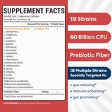 Surebounty Probiotics : capsules végétales faciles à avaler pour une routine digestive