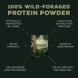 Surthrival protéine végane noix noire, adaptée au paleo et sans gluten.