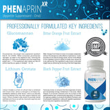 SutraHealth PhenAprin XR – matrice d'absorption avancée améliorant l'efficacité.