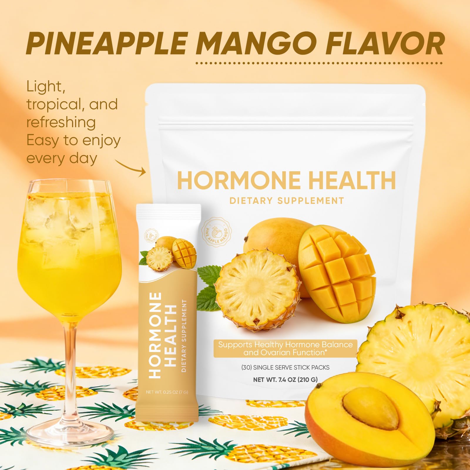 Sachets individuels SUUDUUL Hormone Health pour emporter