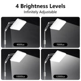 Niveaux de brillance SUXIO pour adapter l'éclairage à chaque activité.