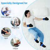 SuzziPad chaussettes-glace-pieds: fraîcheur accrue sur le dessus du pied.