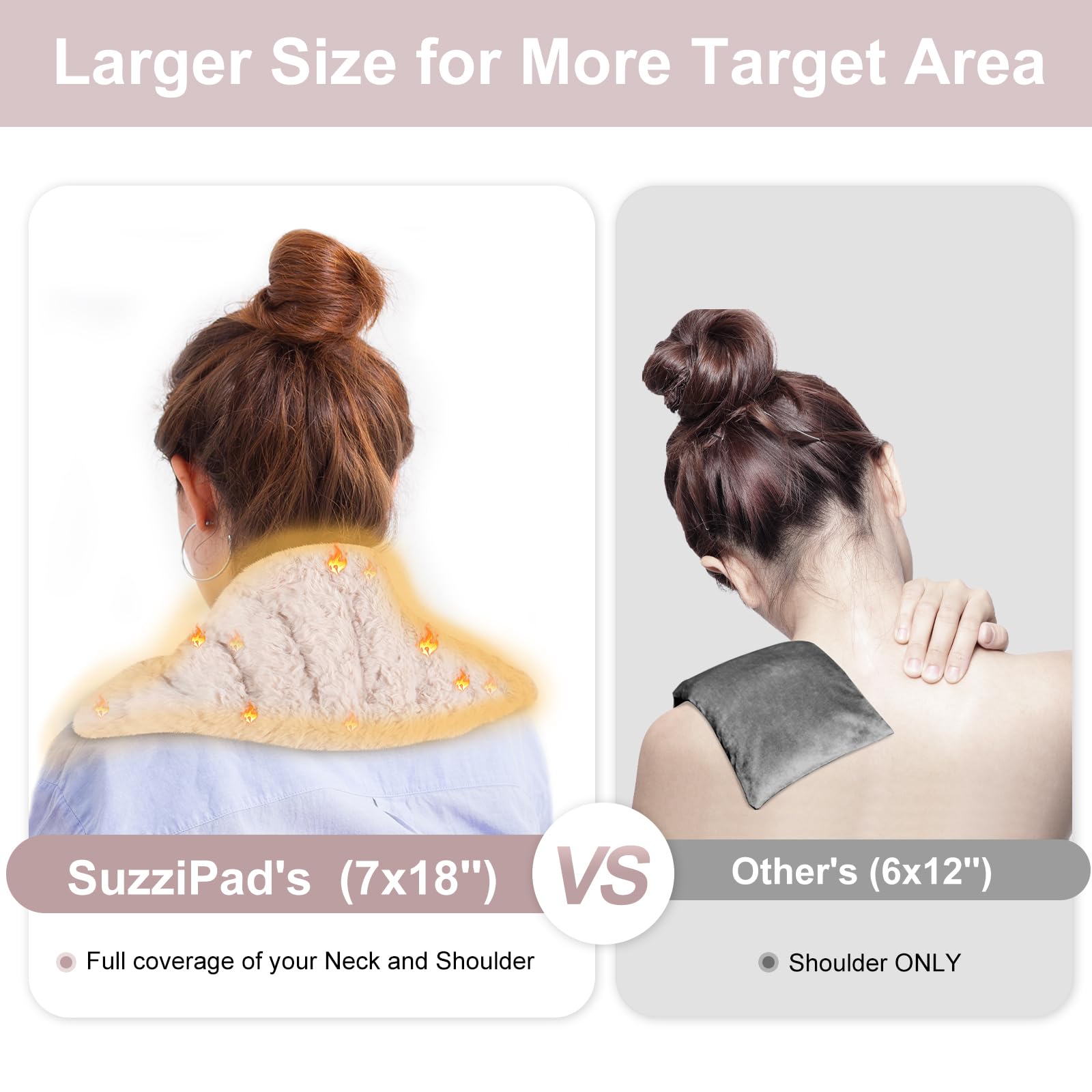 Face velours Dutch de SuzziPad retient la chaleur pour plus de confort.