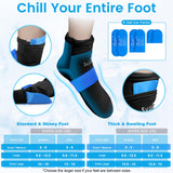 Gants glace SuzziPad double poches offrent un refroidissement uniforme.
