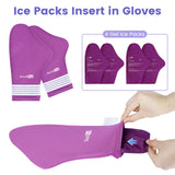 SuzziPad gels glace pieds : réconfort ciblé pour les pieds.