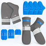 SuzziPad mitaines froid double couche montrant le maintien ciblé pour les mains.