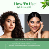 SVA Bhringraj mélange shampoing, routine capillaire pratique.