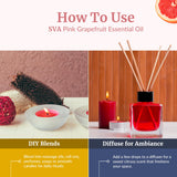 SVA Grapefruit Pink, fabrication artisanale de savons et bougies.
