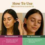 SVA huile essentielle d’encens Serrata – massage corporel avec dilution adaptée.