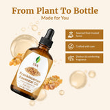 SVA huile essentielle d’encens Serrata – soin cheveux et cuir chevelu après dilution.