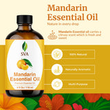 SVA Mandarin diffusion-aromathérapie: parfum frais pour ambiance agréable.