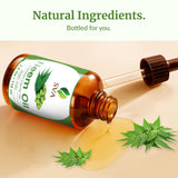 SVA Neem Oil flacon non testé sur animaux, pratique et sûr.