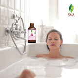 SVA ORGANICS huile géranium — compte-gouttes inclus pour dosage précis