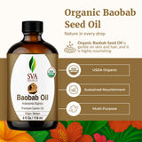 SVA Organics Baobab pour cheveux et cuir chevelu, nourris et brillants