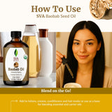 SVA Organics Baobab utilisation quotidienne, texture légère