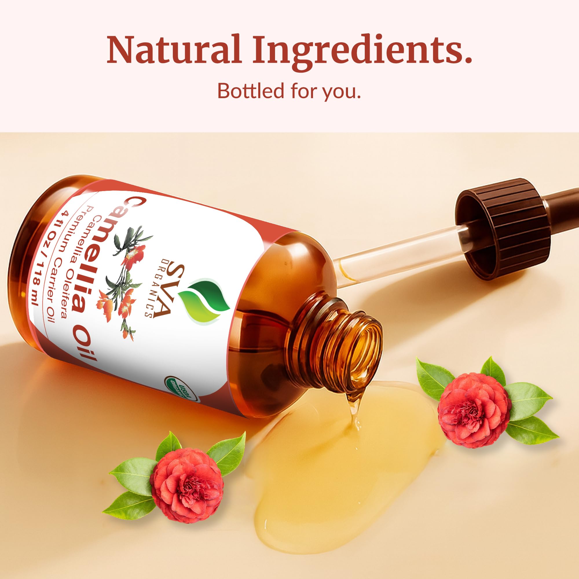 SVA Organics huile de camellia, moment de relaxation pendant le bain, effet apaisant.