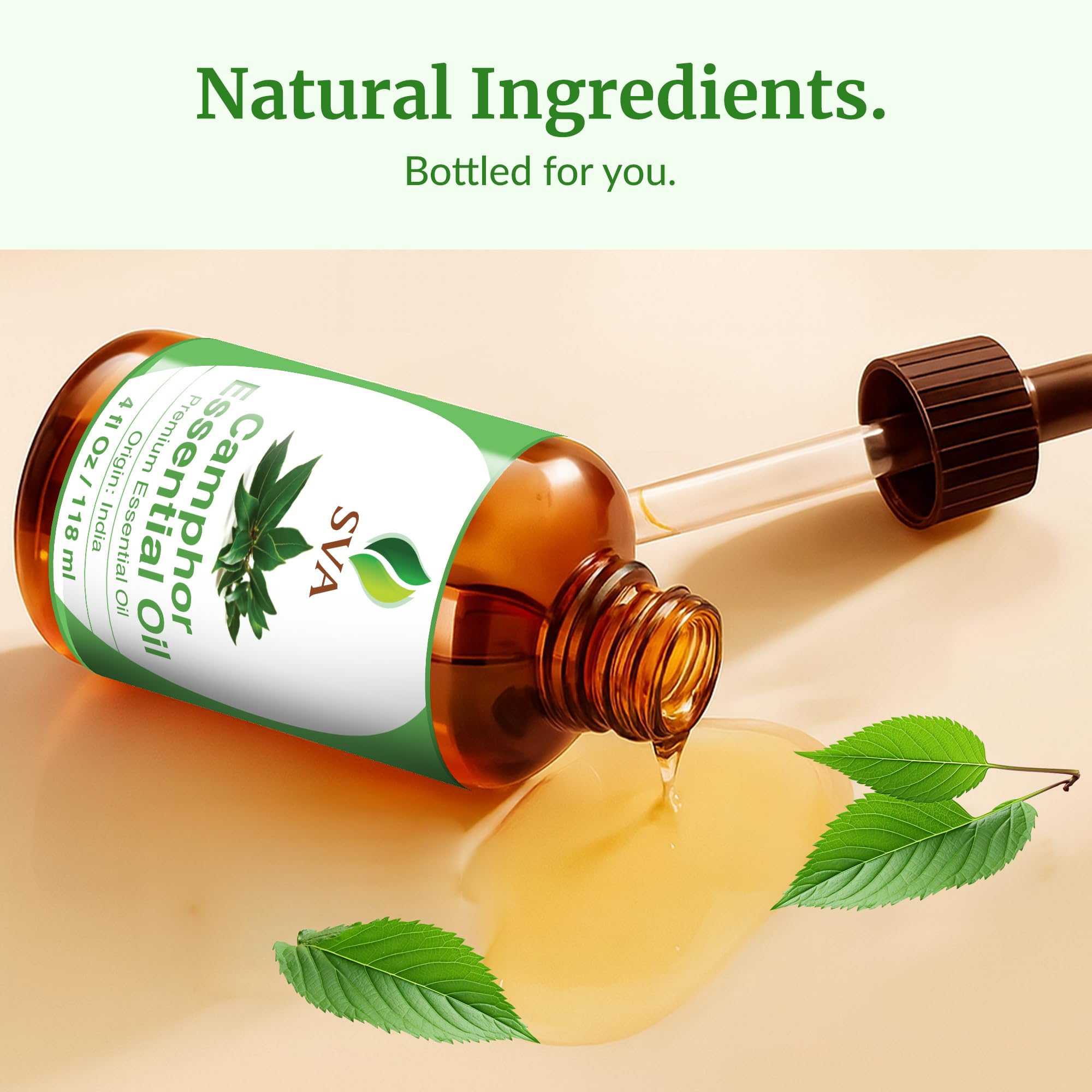 Arôme camphore SVA ORGANICS – diffuseur et ambiance parfumée.