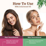 Utilisation dans savon et bougies avec l’huile de cèdre SVA Organics