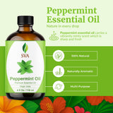 SVA ORGANICS huile essentielle menthe arvensis — diffuseur prêt à libérer une senteur rafraîchissante.