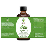 Diffusion aromatique avec huile de thym SVA ORGANICS dans un diffuseur