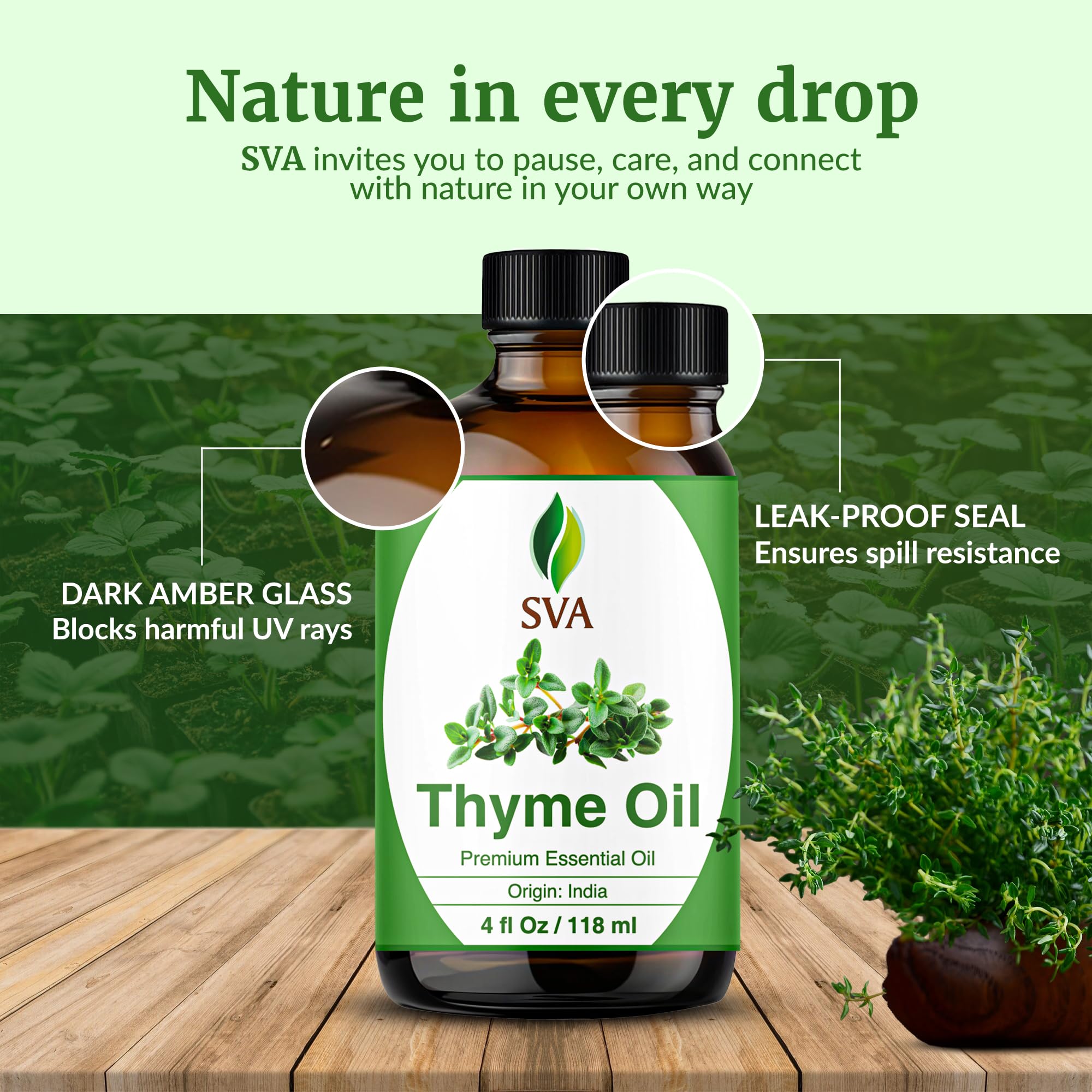 Pot-pourri aromatique au thym utilisant huile SVA ORGANICS