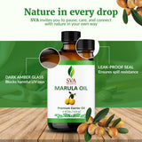 SVA Organic Huile Marula – massage corporel pour peau nourrie et souple.