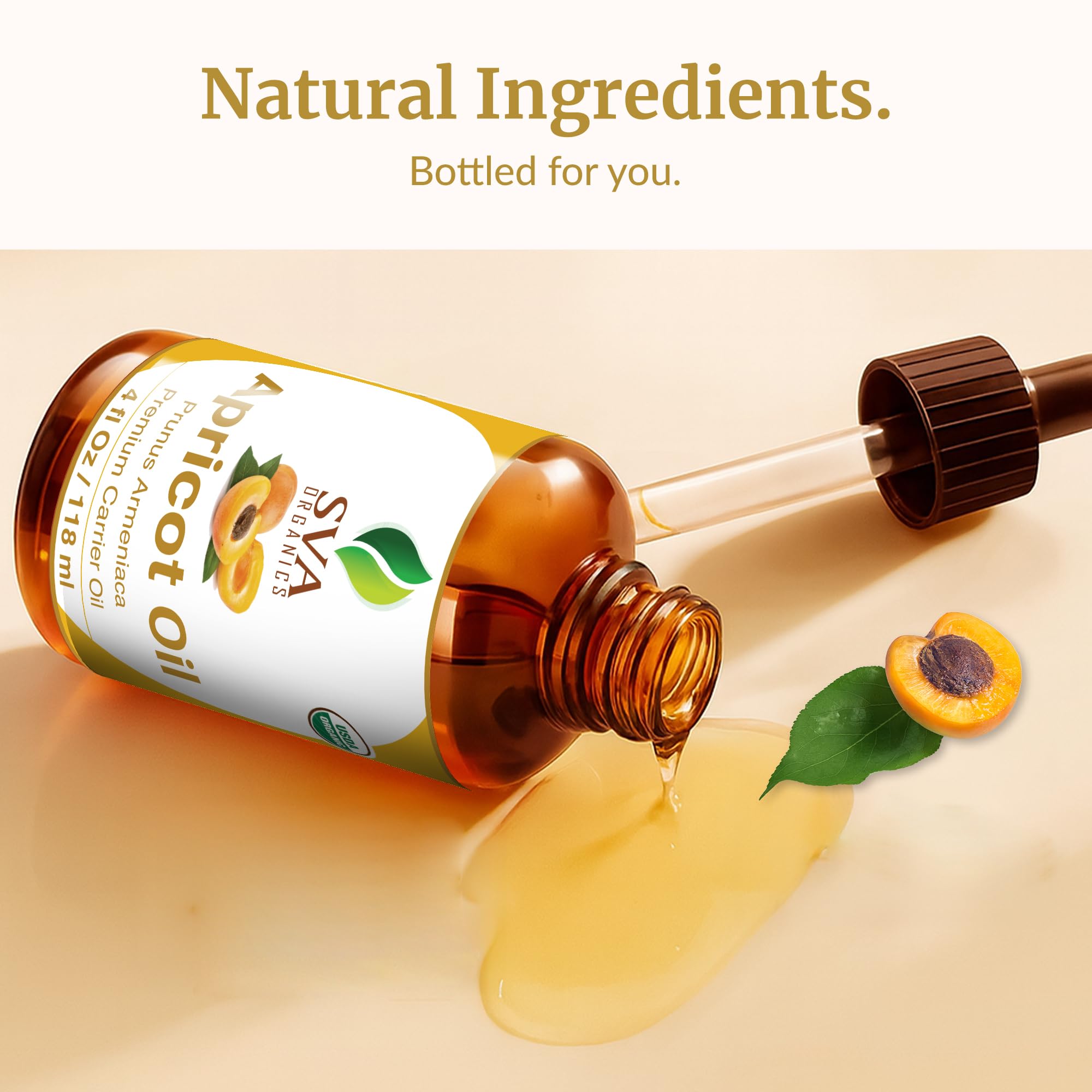 SVA Organics huile noyau d'abricot — absence-de-cruaute-animale, produit éthique