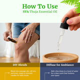 SVA Thuja bougie-aromatique: parfum boisé pour bougie artisanale.
