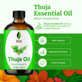 SVA Thuja cheveux-soin: nourrir le cuir chevelu et les longueurs.