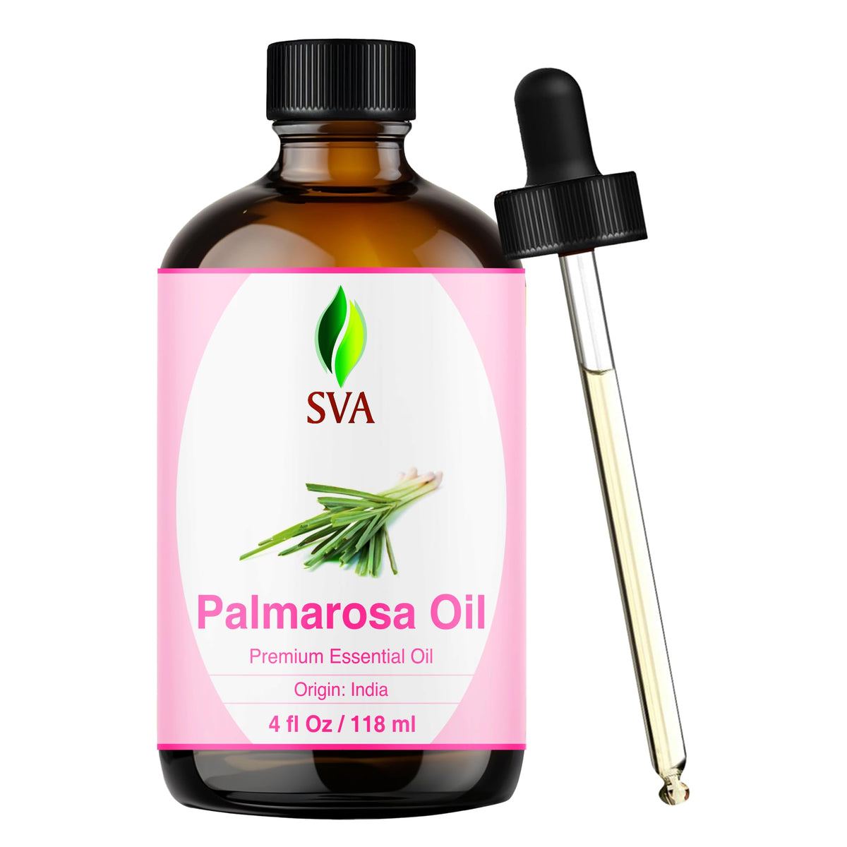 Huile essentielle SVA Palmarosa, diffusion douce et aromathérapie naturelle.