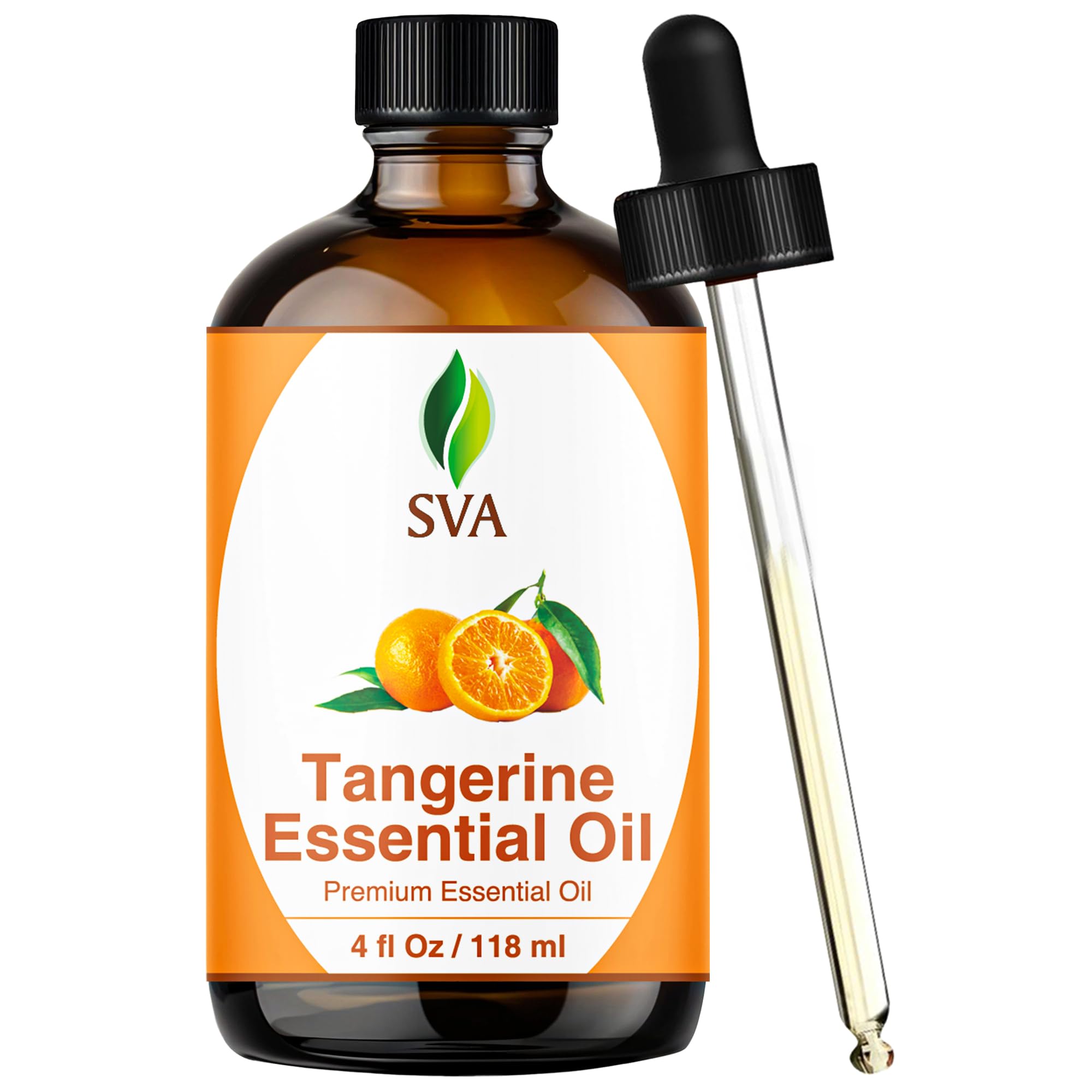 SVA Tangerine : bouteille pipette, dosage pratique et précis pour l'huile essentielle