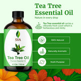 Diffuseur avec SVA Tea Tree Oil pour une ambiance rafraîchissante.