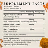 Svaiketa capsules molles curcuma, prise simple et quotidienne avec les repas.