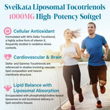 Ingrédients véganes et pureté des tocotriénols liposomaux Svaiketa.