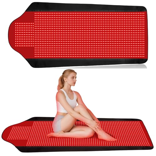 Tapis Svlseiia couverture dos, détente musculaire grâce à la lumière rouge