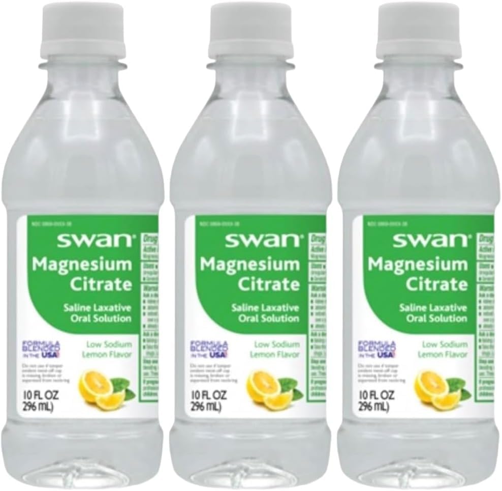 Dose Swan Magnesium Citrate indiquée, précision pour l’emploi.