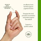 Qualite BPF affichée sur l'emballage Swanson Acétyl-L-Carnitine.