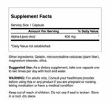 Swanson Acide alpha-lipoïque: bouteille 2-pack, intégration simple à votre routine.