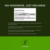 Capsules Swanson, dosage visuel, utilisation lors des repas