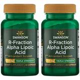 Swanson acide alpha-lipoïque R-Fraction, bouteille 300 mg, usage quotidien potentiel.