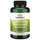 Swanson Agaricus Blazei extrait 500 mg en bouteille soutient potentiellement la vitalité immunitaire.
