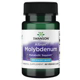 Swanson Albion Molybdène chelate 400 mcg – capsules végétales faciles à avaler