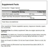 Swanson algue écossaise, capsules : usage pratique pour l'énergie et la thyroïde.