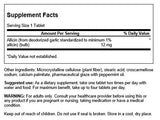 Swanson Allicin: comprimés de 12 mg pour usage quotidien.